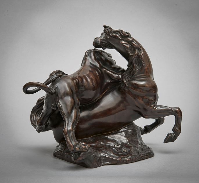 Giovanni da Bologna/Giambologna - Lion Attacking a Horse, and Lion Attacking a Bull | MasterArt